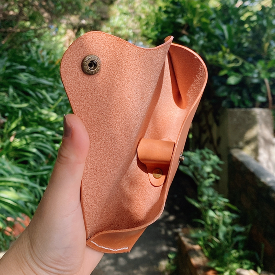 Handcrafted Leather Glasses Case