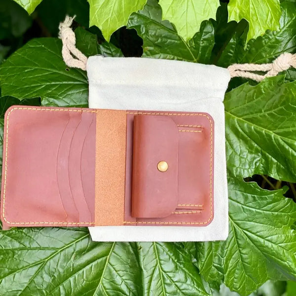 Luxurious 5-Card Slot Wallet with Coin Pocket