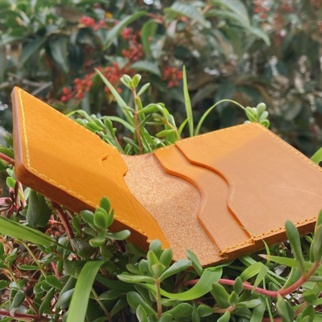 4-Slot Bifold Card Holder | Palette & Single Colour