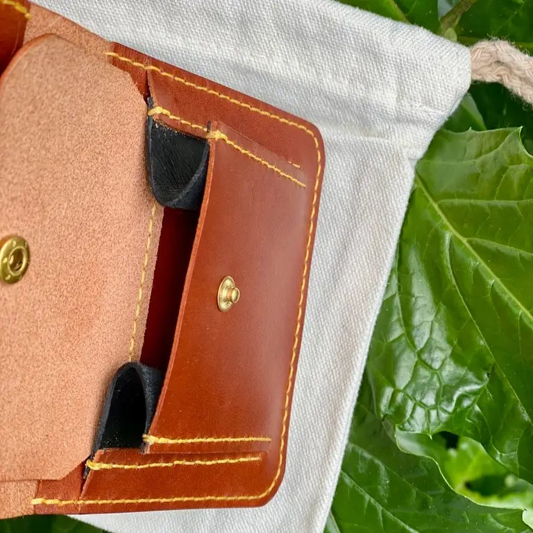 Luxurious 5-Card Slot Wallet with Coin Pocket