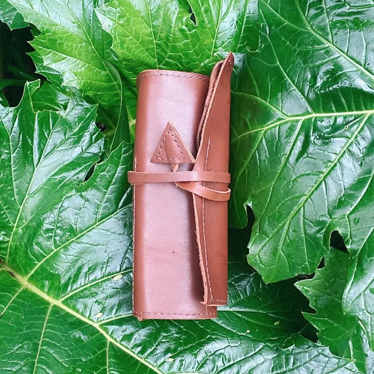 Handcrafted Leather Watch Roll