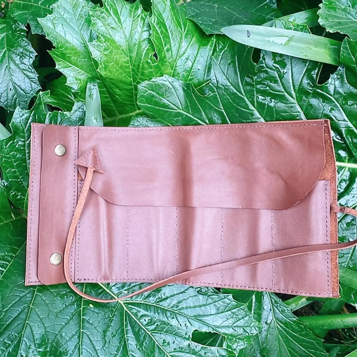 Handcrafted Leather Watch Roll
