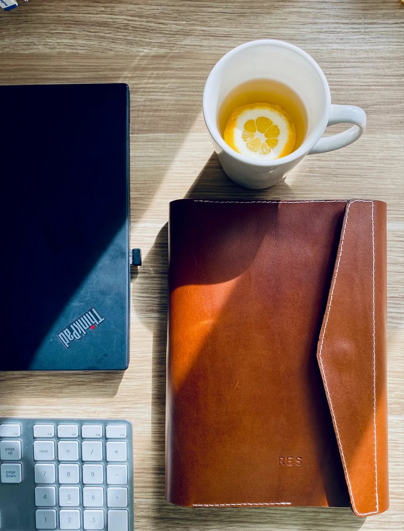 Handcrafted A5 Notebook / Diary / Journal Leather Cover
