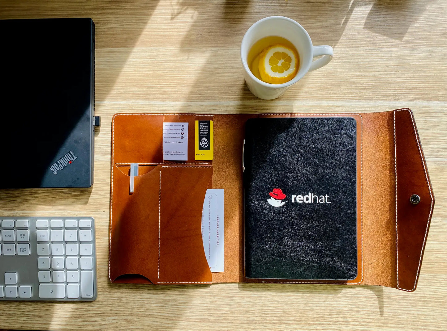 Handcrafted A5 Notebook / Diary / Journal Leather Cover