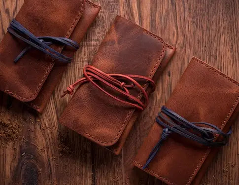 Handmade Leather Tobacco Pouch